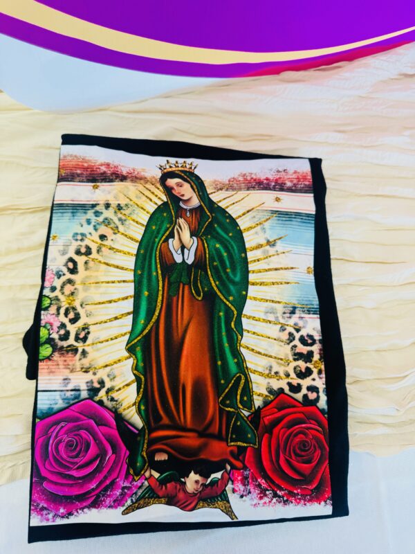 BLUSA  PERSONALIZADA VIRGEN GUADALUPE - Imagen 3