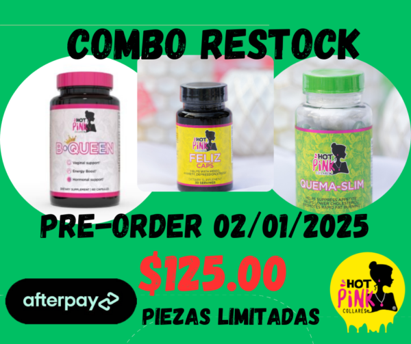 COMBO RESTOCK PRE ORDER 02/01/2025