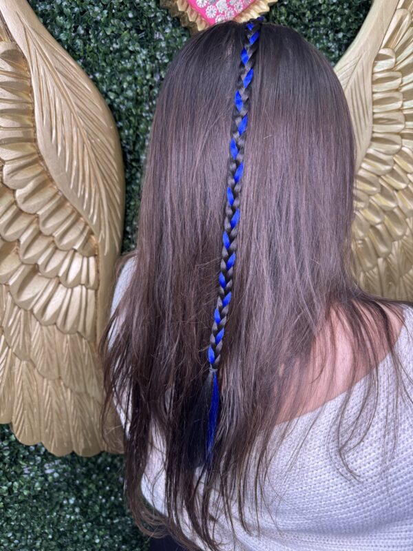 HAIR EXTENSION TRENZA BLUE/BLACK