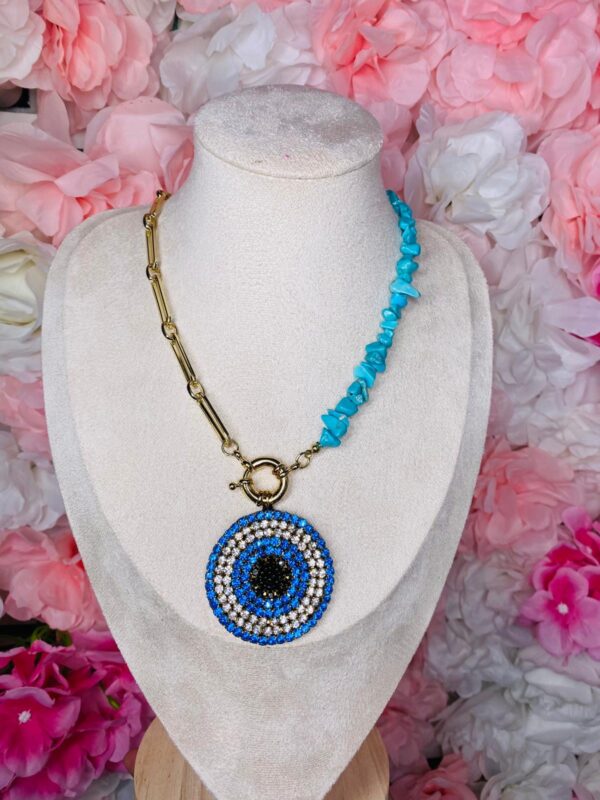 COLLAR OJO TURQUEZA