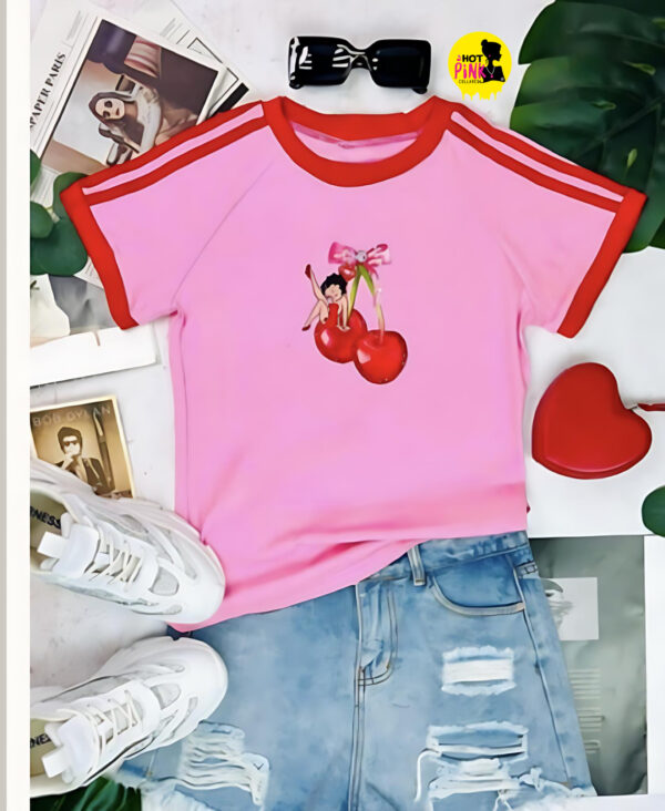 BLUSA BETTY CHERRY PINK