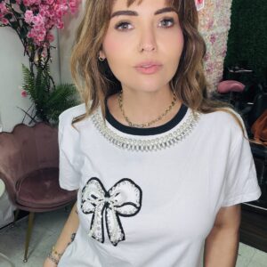 BLUSA CUELLO PERLAS CUKI