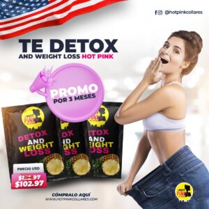MEGA PROMO TE DETOX AND WEIGHT LOSS HOT PINK