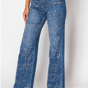 PANTALON JEANS MEZCLILLA LINEAS BLIN