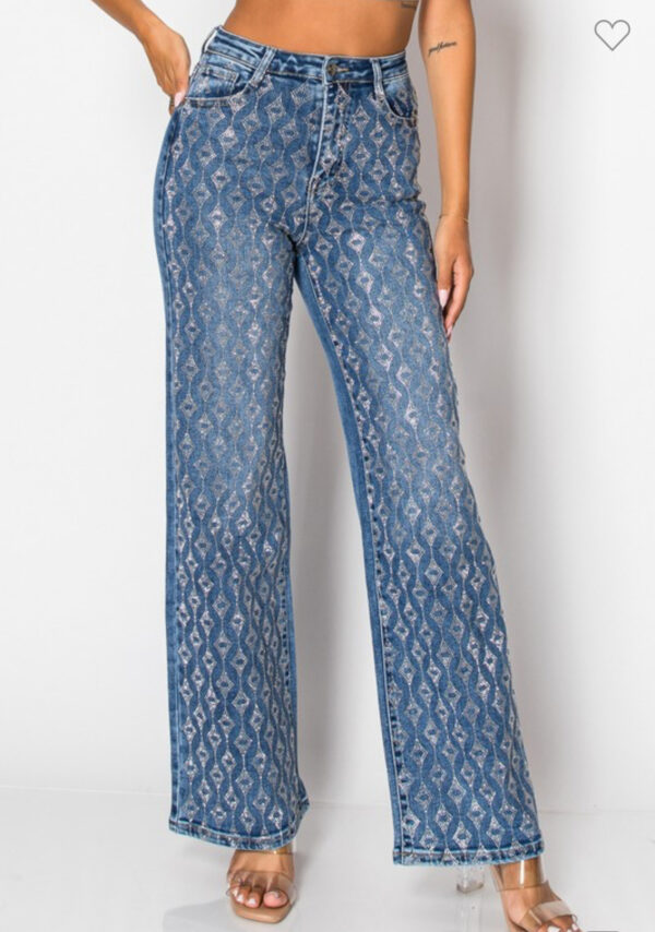 PANTALON JEANS MEZCLILLA ROMBO BLIN - Imagen 3