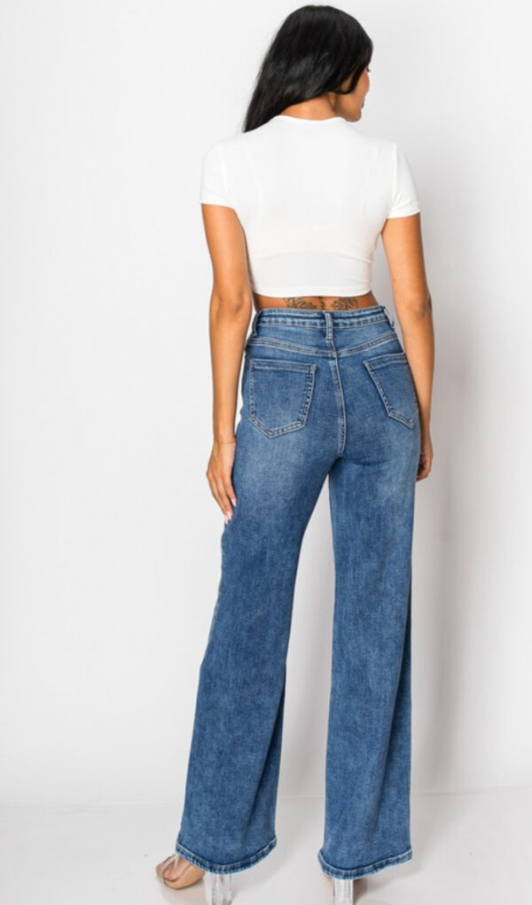 PANTALON JEANS MEZCLILLA ROMBO BLIN - Imagen 2