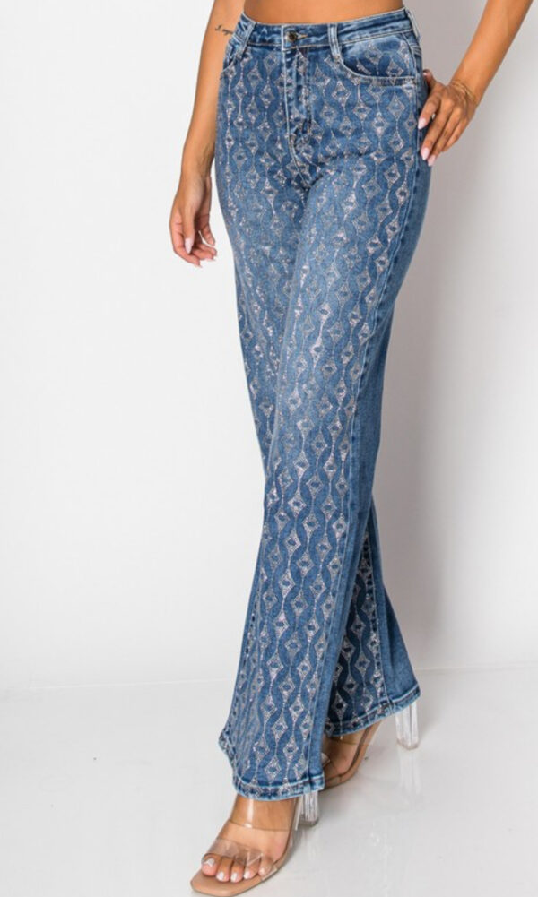 PANTALON JEANS MEZCLILLA ROMBO BLIN