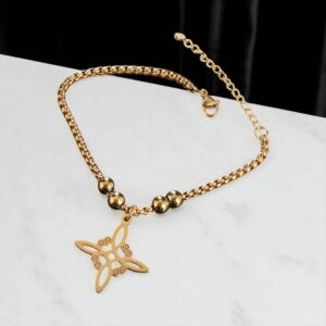 PULSERA NUDO DE BRUJA GOLD