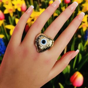 RiNG CORAZON OJO REDONDO