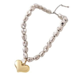 COLLAR CORAZON METALICO