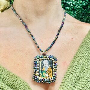 COLLAR ESCAPULARIO SAN BENITO GRANDE