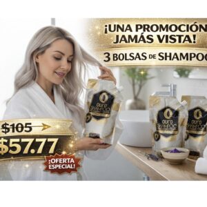 PROMO OURO 3 BOLSAS 900ml