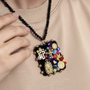 COLLAR ESCAPULARIO MEDALLAS