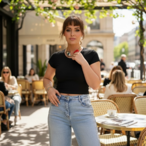 TOP MANGA CORTA BASICA