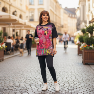 CAMISETA PANTERA CRISTALES