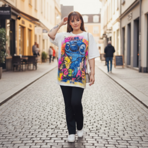 CAMISETA STITCH GLITTER