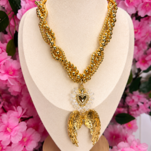 COLLAR CORAZON ALAS