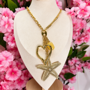 COLLAR CORAZÓN  ESTRELLA