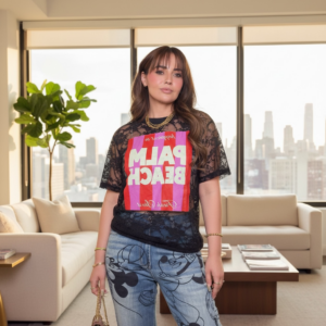 BLUSA PALM  ENCAJE
