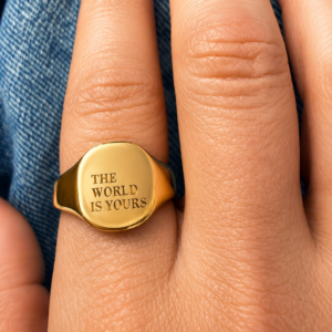 RING THE WORLD IS YOURS