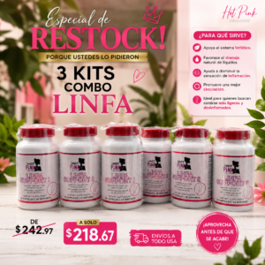 3 KITS COMBO LINFA