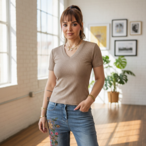BLUSA BEIGE