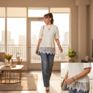BLUSA PERLA LACE
