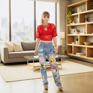 JEANS SNOOPY PEANUTS