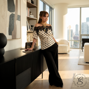 BLUSA STRAP POLKA DOTS